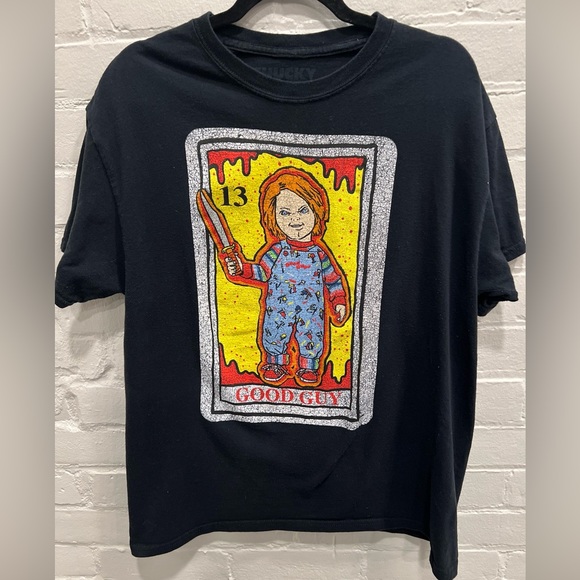chucky Other - Vintage Chucky Good Guy Men’s Tshirt - Horror Halloween - Large